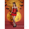Newest arrival high quality hot red sexy devil costume